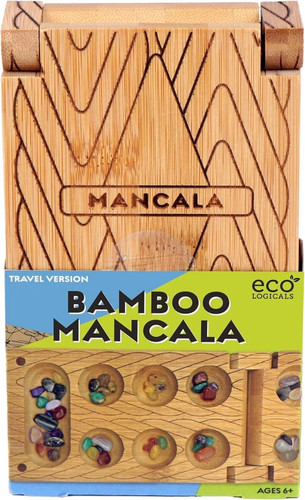 Bamboo travel mancala - travel, board