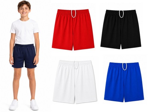 Boys men plain shorts - pe,