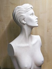 Newly Refurbished Rootstein Female Torso (White Limestone finish)