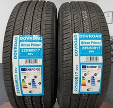 2X New DOVROAD 225/60R17 99V