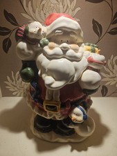 Santa Christmas Cookie Jar