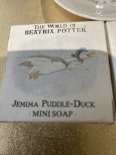 Beatrix Potter Dishes & Mini Soaps F Warne & Co 1980’s (3377)