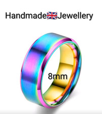 Size V-W; Men 8mm Carbon