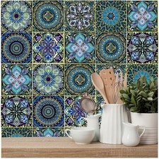 24pcs Moroccan Tile Stickers