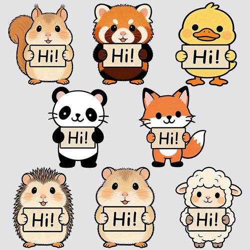 Cute stickers vinyl - cute,