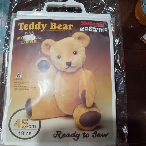 Teddy bear sewing kit - teddy,
