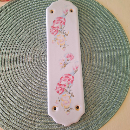 Porcelain vintage floral - vintage,