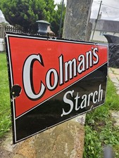 ORIGINAL VINTAGE ENAMEL SIGN