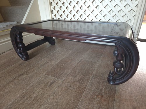 Antique chinese hongmu low - hongmu,