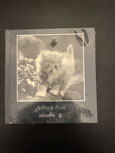 Miaow cat address book - miaow,