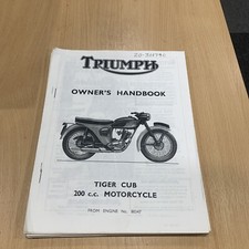 Triumph Tiger Cub Owners