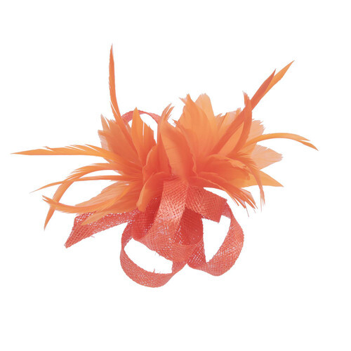 Women flower feather clip - women's,