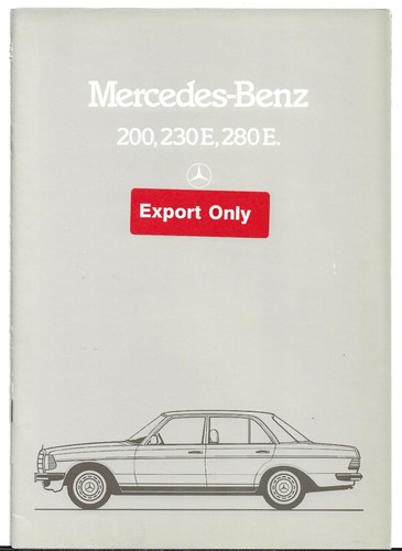 Mercedes benz w123 saloon - mercedes-benz,