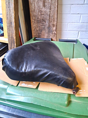 Motorcycle single seat saddle - motorcycle,