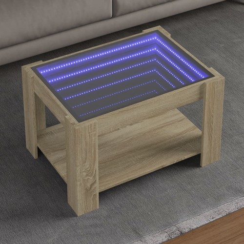 Coffee table with led - coffee,