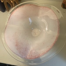 Handmade Pink Swirl Art Deco