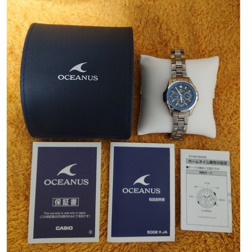 Casio oceanus ocw 50t solar - casio, ocw-50t