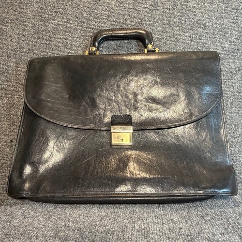 Vintage black leather - vintage,