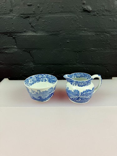 Spode italian blue milk - milk, /