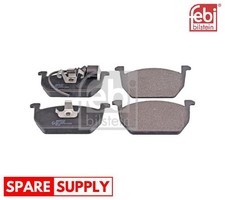 BRAKE PAD SET, DISC BRAKE FOR