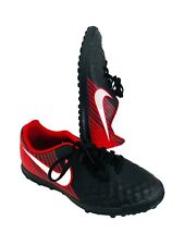 Nike MagistaX Onda Indoor Boys UK 1 – Black Leather Football Boots Shoes