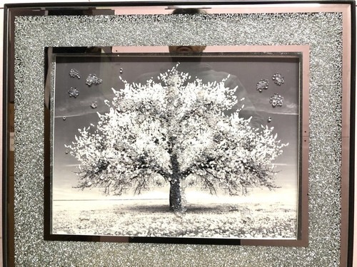 Crushed diamond blossom tree - crushed,