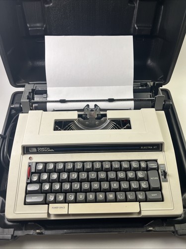 Smith corona electra - electra, xt