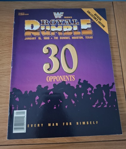 Wwf 1989 royal - royal, rumble