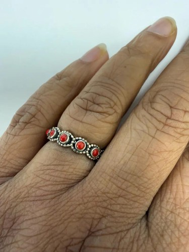 Coral band sterling - in, silver