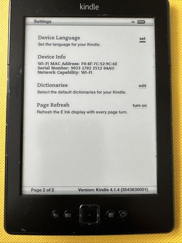 Amazon kindle do1100 reader - amazon, e-reader