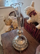ANTIQUE SILVER PLATE EPERGNE
