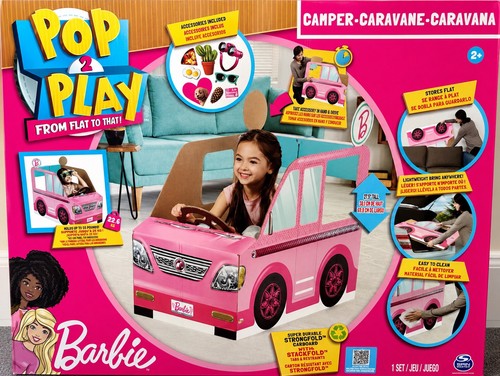 Barbie pop2play camper caravan - barbie,