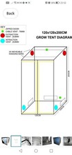 Grow tent 240 120 cm - x,