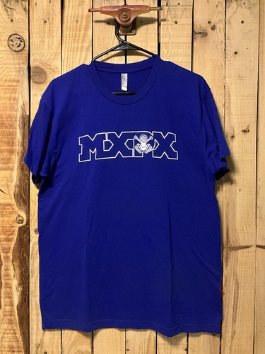 Mxpx band logo - logo, blue