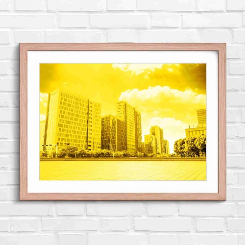 Modern city skyline - city, and