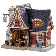 Lemax 2019 Bellows And Co. Blacksmith Caddington Village #95517 Forge Iron Works