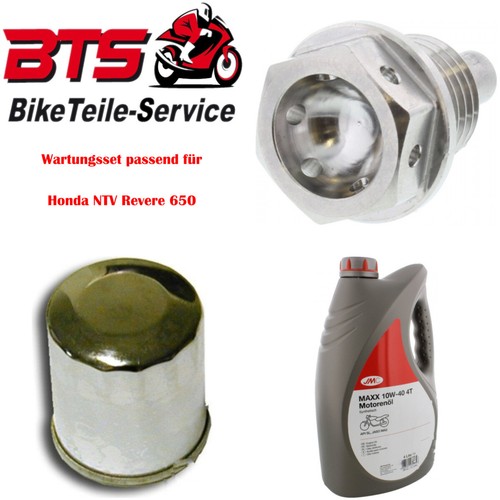 Set oil filter drain - 4l, plug