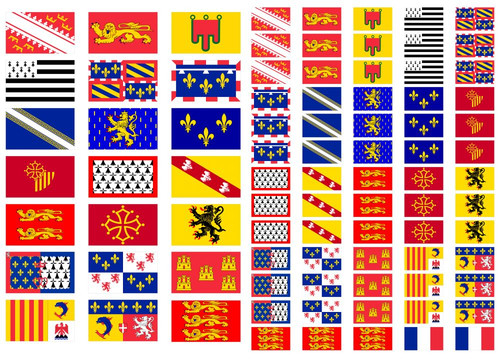 France french region flag - france,