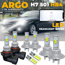 For Hyundai Coupe GK Led White Xenon 6000k Headlight Fog Side Light Bulbs 01-09