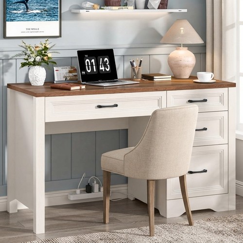 Charming farmhouse office desk - farmhouse,