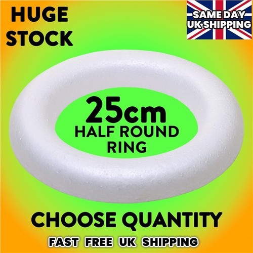 25cm polystyrene half - 25cm,