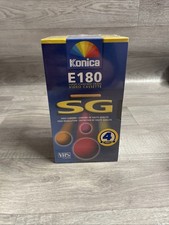 Konica e180 vhs video - konica,