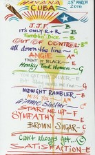 ROLLING STONES PLAYLIST HAVANA CUBA MARCH 2016 RONNIE WOOD PRINT HARDBACK RARE