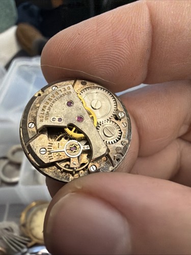 Vintage delbana 17j watch - 17j,