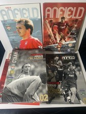 Liverpool Home Programmes Bundle Football 2003-2005 Champions League 2004