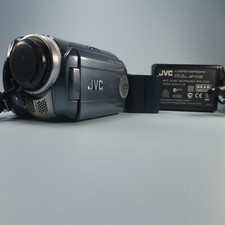 JVC Everio GZ-MG36EK Handheld Hard Drive HDD Camcorder Silver Tested Full Set