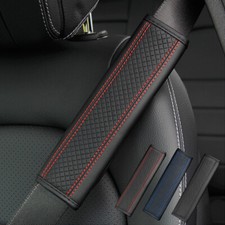 Car Seat Belt Pads Pu Leather