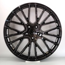 22" 811 black  alloy wheels
