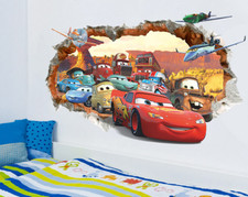 Disney Car Wall Stickers Baby
