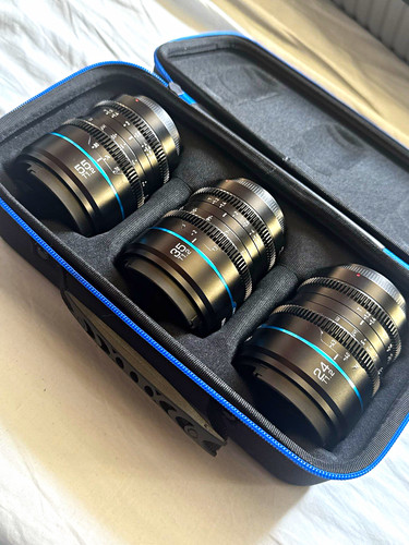Sirui cine lens set - sirui,